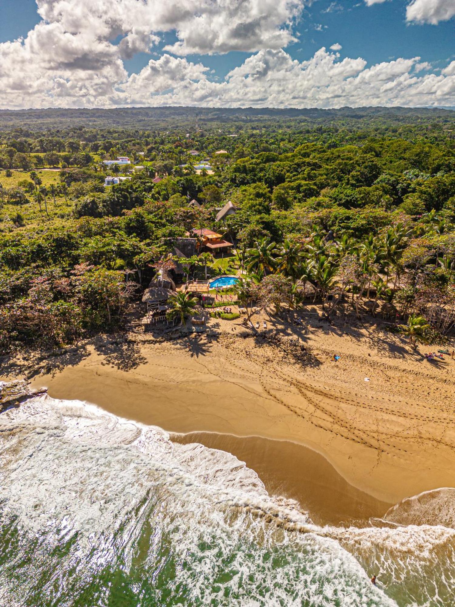Beach Cabarete Ecolodge De Luxe Maravilla Encuentro Surf, Kite Exterior photo